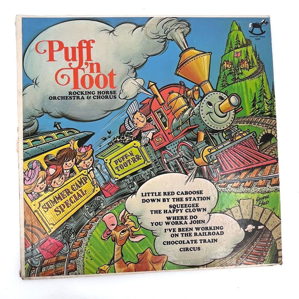 Puff 'n Toot Vintage Vinyl LP Record Album Rocking Horse 1968